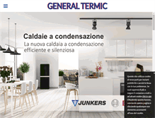Tablet Screenshot of generaltermic.com